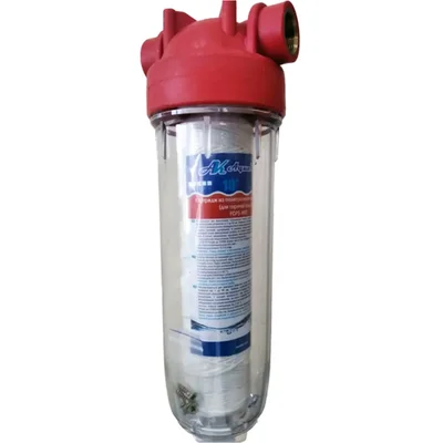 Колба DP HOT 10" для гарячої води 1/2" AquaKut (10813) 