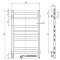 Полотенцесушитель электрический SANTAN Лестница Авангард 480х800 нерж., Sensor правосторонний