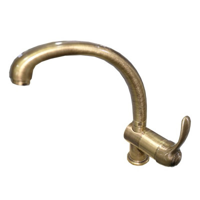 Смеситель для кухни Santan Jafar 47ZZ5462 Old Bronze с боковой ручкой