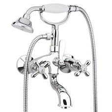Смеситель для ванны Santan MARGOT 26061001 с душевым гарнитуром 