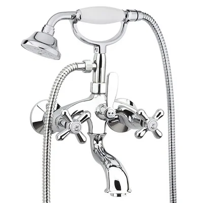 Смеситель для ванны Santan MARGOT 26061001 с душевым гарнитуром 