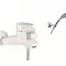 Змішувач для ванни Santan KEVON CHIC 81WX8150 White з душовим гарнітуром