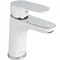 Змішувач для умивальника Santan KEVON CHIC 81WX8123 White з донним клапаном