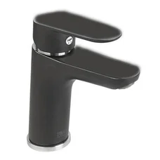 Змішувач для умивальника Santan KEVON CHIC 81NC8123 Black з донним клапаном