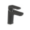 Смеситель для умывальника Santan KEVON CHIC 81NC8123 Black с донным клапаном
