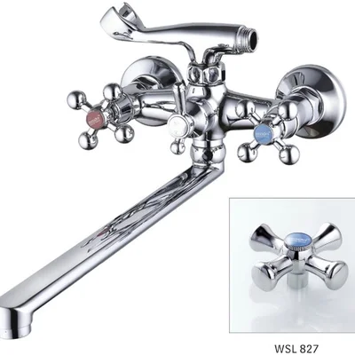 Смеситель для ванны ZEGOR D4Q-A827, L=350