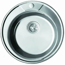 Мойка врезная Platinum 490 (0,6/180 Сатин)