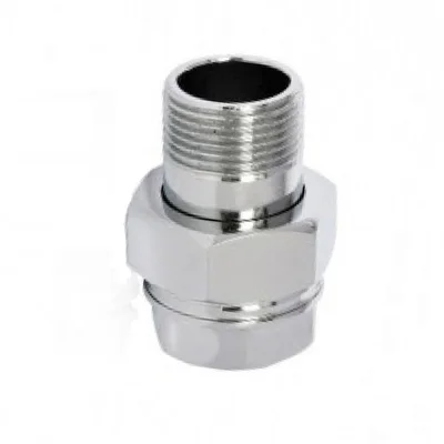 Сгон-американка SANTAN 3/4" прямой хромированный.
