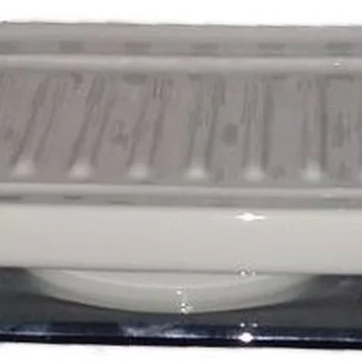 Мильниця квадратна, керам+метал AQUAVITA Epic KL-93608A, 2-й сорт