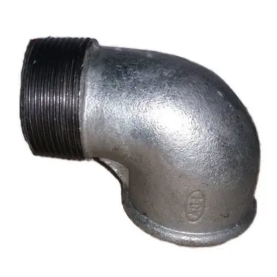 Коліно чавунне WIANGI 1-1/2" (40) в/н AQ, оцинковане Коліно чавунне WIANGI 1-1/2" (40) в/н AQ, оцинковане