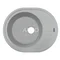 Мойка для кухни ARGO Ovale 615х495х200 old stone, с отверстием для смесителя