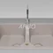 Мийка для кухні ARGO Gemelli 765х470х190 терра, з отвором для змішувача