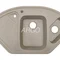 Мойка для кухни ARGO Trapezio 1045х575х190 сахара, с отверстием для смесителя