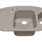 Мойка для кухни ARGO Trapezio 1045х575х190 терра, с отверстием для смесителя