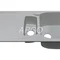 Мойка для кухни ARGO Medio Plus 975х495х230 old stone, с отверстием для смесителя