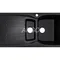 Мойка для кухни ARGO Medio Plus 975х495х235 черный, с отверстием для смесителя