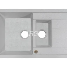 Мойка для кухни ARGO Stella Plus 775х495х200 old stone, с отверстием для смесителя