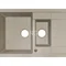 Мойка для кухни ARGO Stella Plus 775х495х200 сахара, с отверстием для смесителя