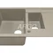 Мойка для кухни ARGO Stella Plus 775х495х200 сахара, с отверстием для смесителя