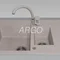 Мойка для кухни ARGO Stella Plus 775х495х200 терра, с отверстием для смесителя