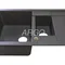 Мойка для кухни ARGO Stella Plus 775х495х200 серый, с отверстием для смесителя