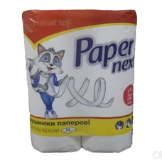 Папірні рушники ЕНОТ Paper next XL 2 рул/уп, 14,2м х 25см, 2х шарові