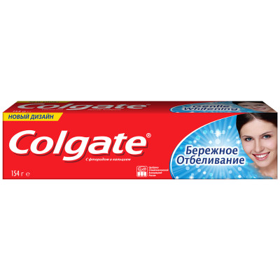 Зубная паста Colgate 100 мл Бережное отбеливание