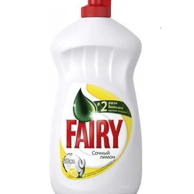 Рідкий засіб для миття посуду FAIRY Ніжні руки Соковитий лимон, 500 мл