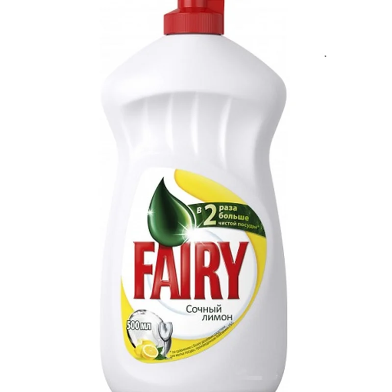 Жидкое средство для мытья посуды FAIRY Нежные руки Сочный лимон, 500 мл