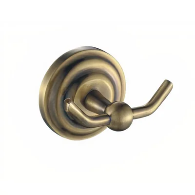 Держатель для полотенца на 2 крючка AQUAVITA Bronze, KL-73805