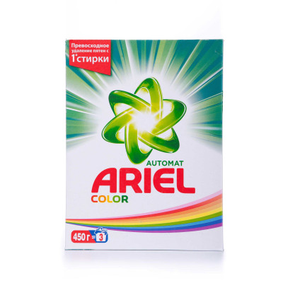 Пральний порошок ARIEL 450 г Color