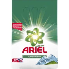 Пральний порошок ARIEL Automat Гірське джерело 1,5 кг