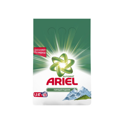 Стиральный порошок ARIEL Automat Гірське джерело 1,5кг