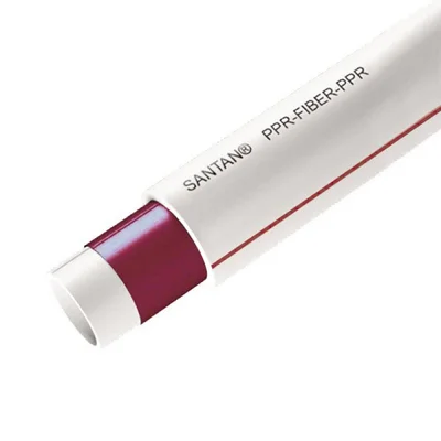 PPR труба SANTAN Fiber 20 мм белая PPR-Fiber-PPR 20x2,8 мм