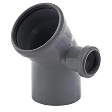 Колено Uniplast 110х50х45° правое