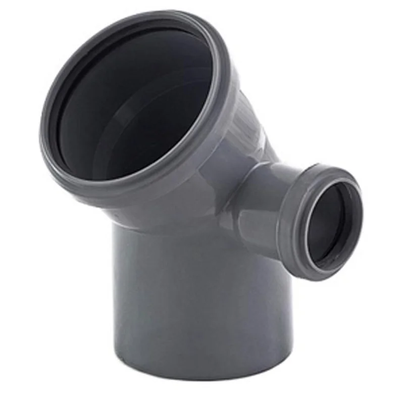 Колено Uniplast 110х50х45° правое