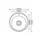 Мойка врезная ZEGOR Decor MD-5151T круглая Мойка врезная ZEGOR Decor MD-5151T круглая