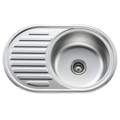 Мийка врізна ZEGOR Decor MD-7750R права Мийка врізна ZEGOR Decor MD-7750R права