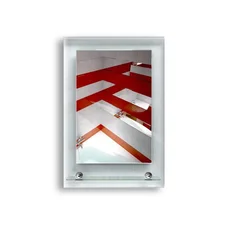 Зеркало StudioGlass 2-35 с полкой 500х700 