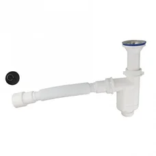 Сифон для мойки Bakimay PL1061 прямоточный