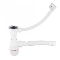 Сифон для мойки Bakimay PL1033 с переливом