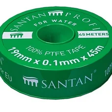 Фум стрічка SANTAN PROFI зелена 19 мм * 0,1 мм * 45 м