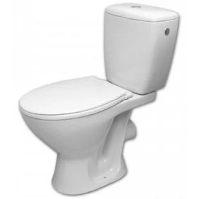 Компакт CERSANIT 40 KORAL NEW горизонтальный слив, 3/6, нижний подвод воды + сиденье (059401)