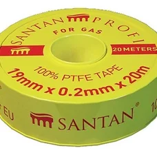 Фум лента SANTAN для газа PROFI 19 мм*0,2 мм*20 м