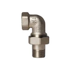 Сгон-американка SANTAN 1 1/4" угловой стандарт, никелированный