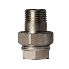 Сгон-американка SANTAN 1 1/2" прямой стандарт, никелированный