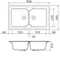Миття для кухні FRANKE CALYPSO COG 620 цукру 114.0027.114