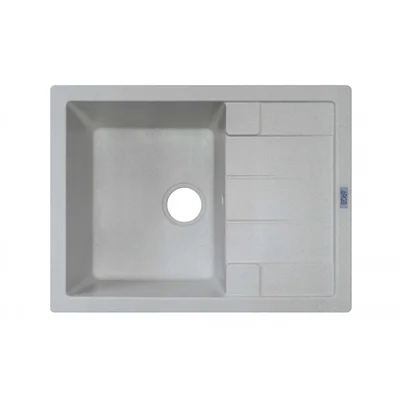 Мийка для кухні ARGO Stella 645х495х200 old stone, з отвором для змішувача