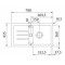 Мойка для кухни FRANKE STRATA STG 614-78 ваниль 114.0327.908