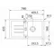 Мойка для кухни FRANKE STRATA STG 614-78 графит 114.0327.905